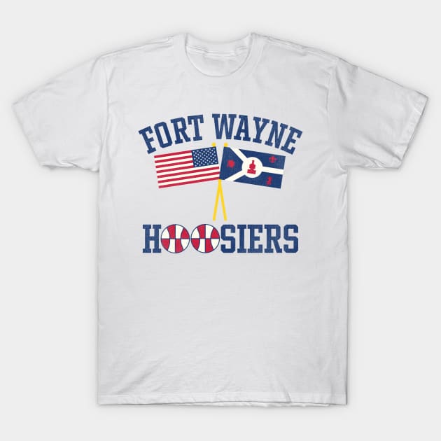 Defunct Fort Wayne Hoosiers Basketball Team T-Shirt by Defunctland